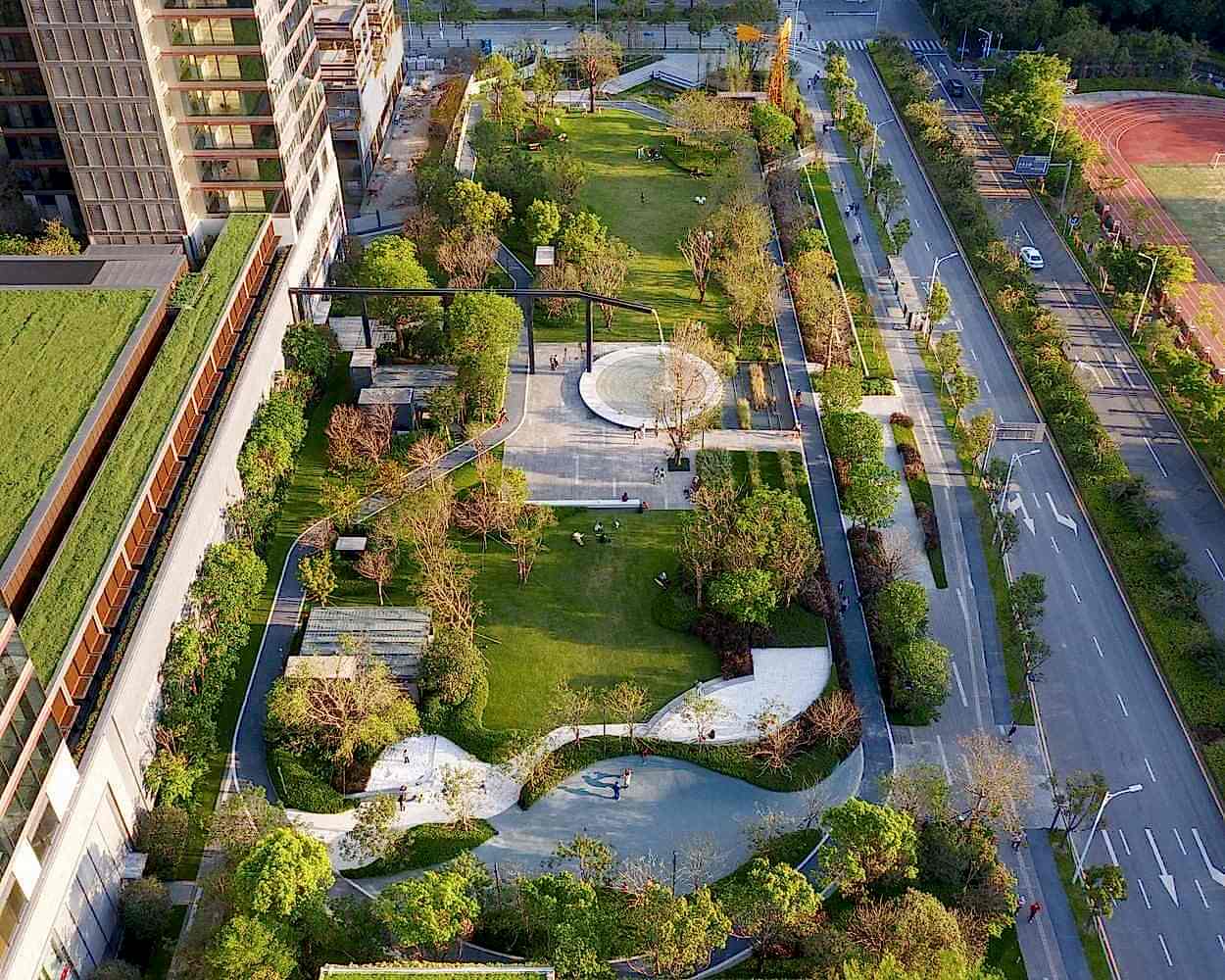Sünger Şehir Kavramıyla Oluşturulan Shenzhen Shenwan Parkı